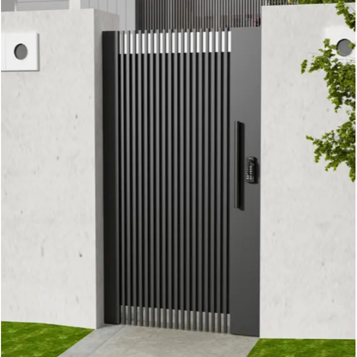 Portillon Xavier 100x160cm Alu avec panneau latéral