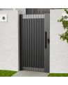 Portillon Xavier 100x160cm Alu avec panneau latéral