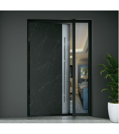 Porte d'entrée premium Baden avec baton de maréchal