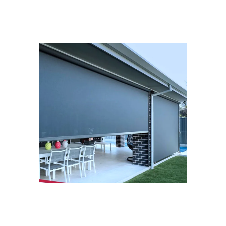 Store extérieur éléctrique Florian 370 X 236 cm cadre aluminium