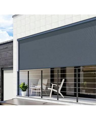 Store extérieur éléctrique Florian 370 X 236 cm cadre aluminium
