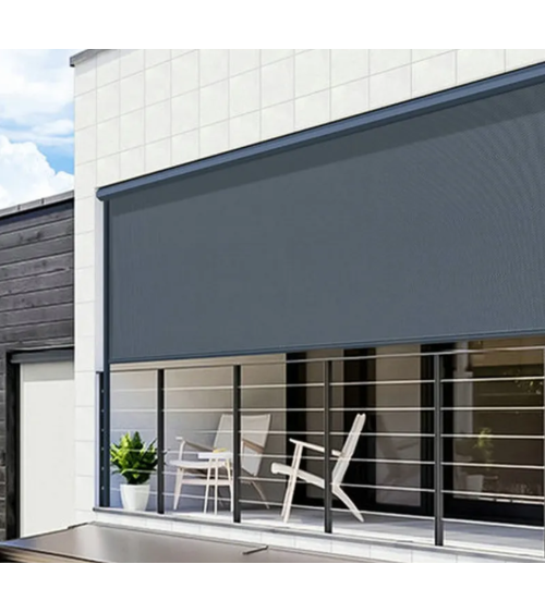 Store extérieur éléctrique Florian 370 X 236 cm cadre aluminium