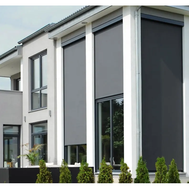 Store extérieur éléctrique Florian 370 X 236 cm cadre aluminium