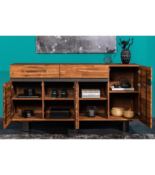 Buffet STRATA en bois d'acacia