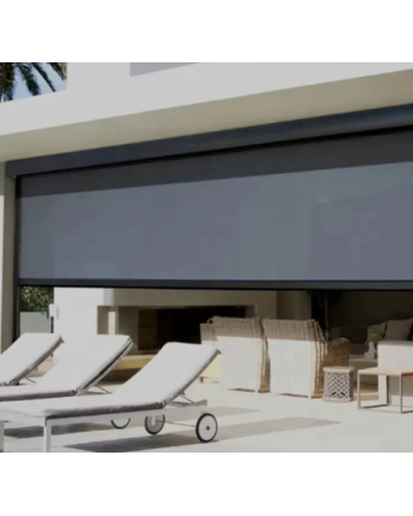 Store extérieur éléctrique Toni 100 X 236 cm cadre aluminium