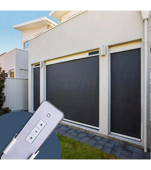 Store extérieur éléctrique Toni 100 X 236 cm cadre aluminium