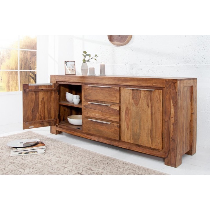 Buffet RUSTICO en bois massif de Seesham