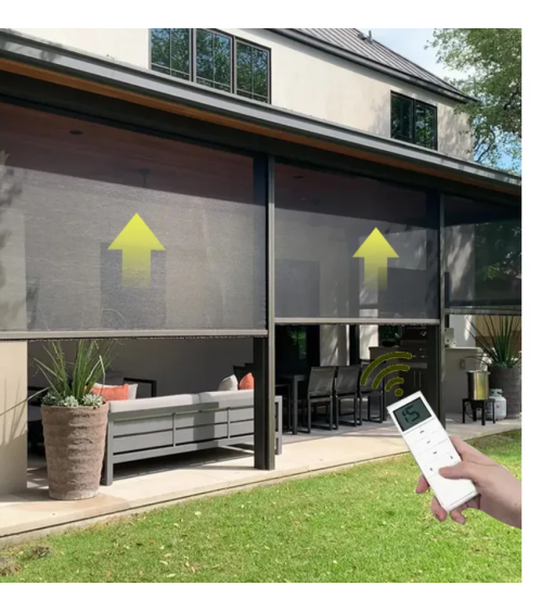 Store extérieur éléctrique Valor 250 X 236 cm cadre aluminium