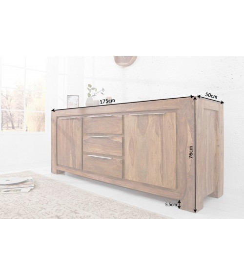 Buffet RUSTICO en bois massif de Seesham