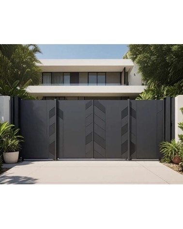 Portail pliant Karoll -  400x170cm