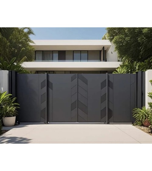 Portail pliant Karoll -  400x170cm