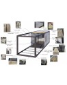 Container AB1 anthracite - 6x2,5m