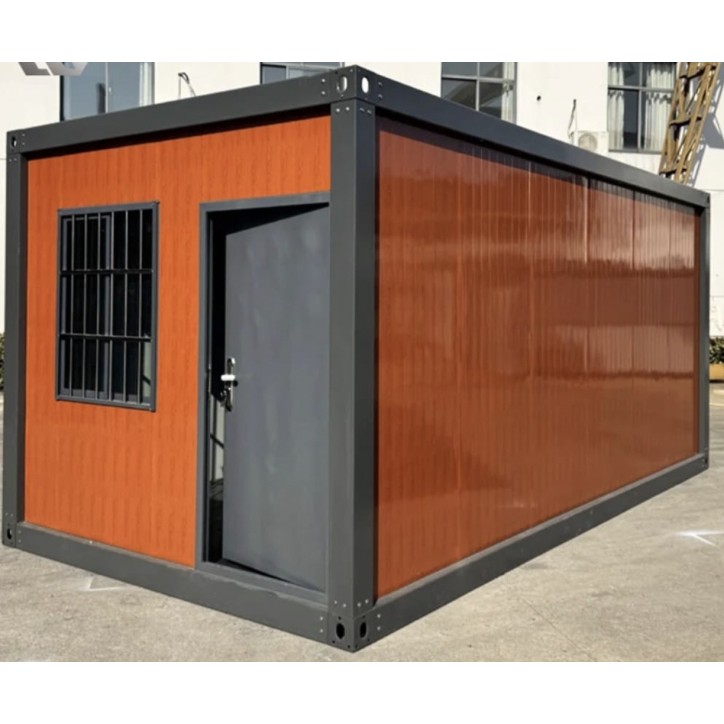 Container AB3 orange boisés - 6x2,5m