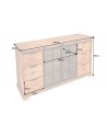Buffet LANDES II en pin