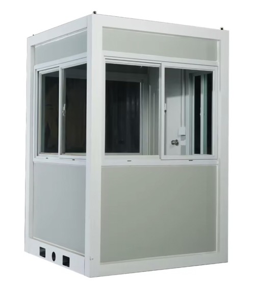 Guérite GE1 blanc - 6x2,5m