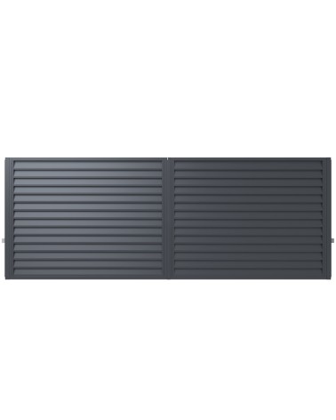 Portail IMPÉRIALE double battant 4 m avec motorisation intégrée