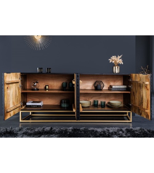 Buffet MANDALA en bois de manguier