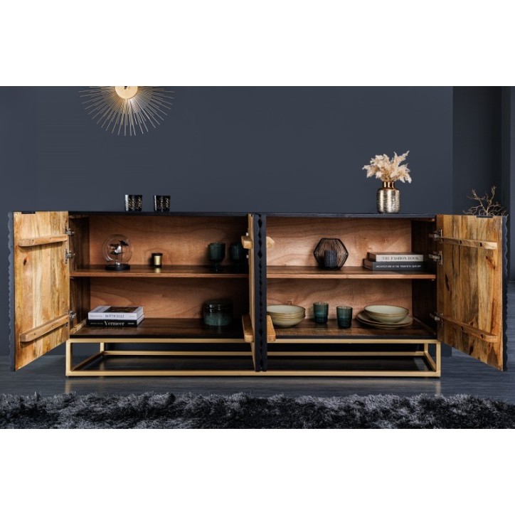 Buffet MANDALA en bois de manguier