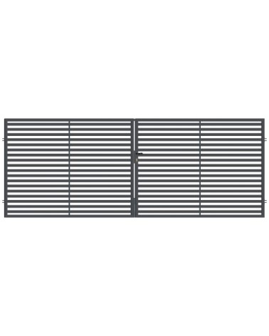 Portail ARIZONA double battant 4 m avec motorisation intégrée