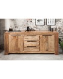 Buffet RUSTICO en bois massif de manguier