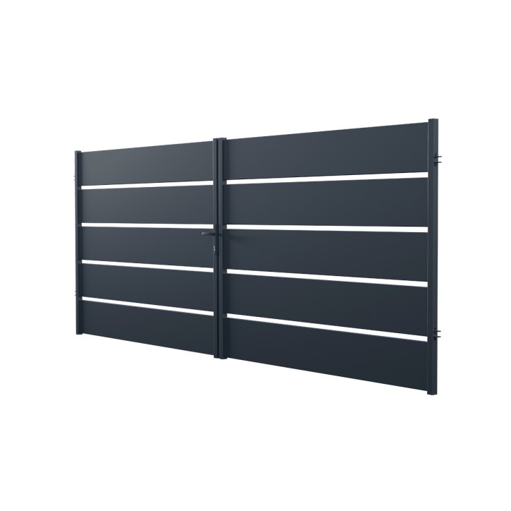 Portail OPAL double battant 3,5 m