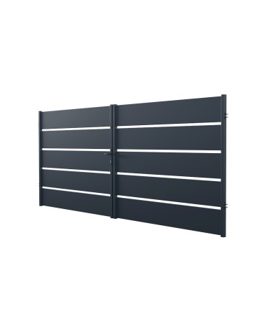 Portail OPAL double battant 4 m