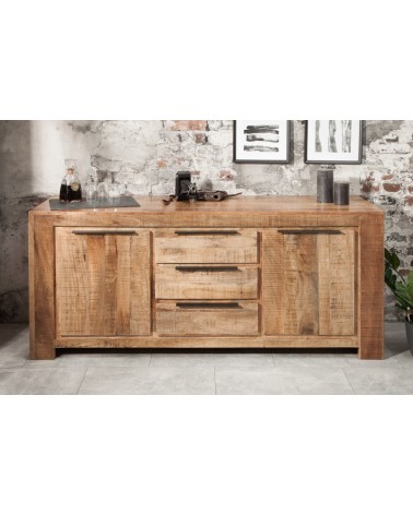 Buffet RUSTICO en bois massif de manguier
