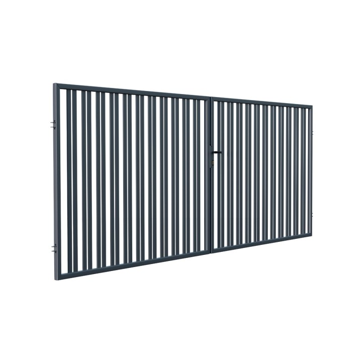 Portail BELFAST double battant 4 m