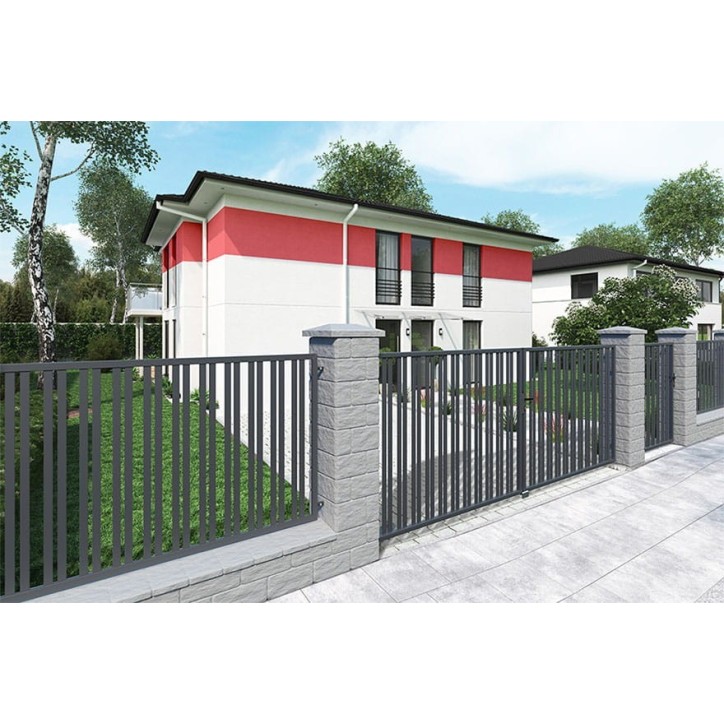 Portail BELFAST double battant 3,5 m