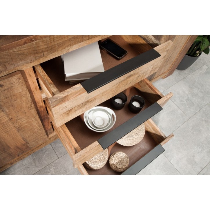 Buffet RUSTICO en bois massif de manguier
