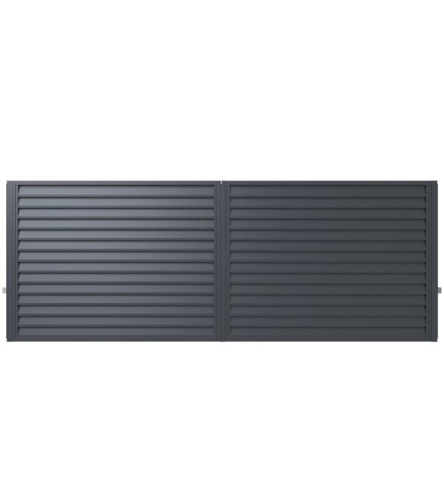 Portail IMPÉRIALE double battant 3,5 m avec motorisation intégrée