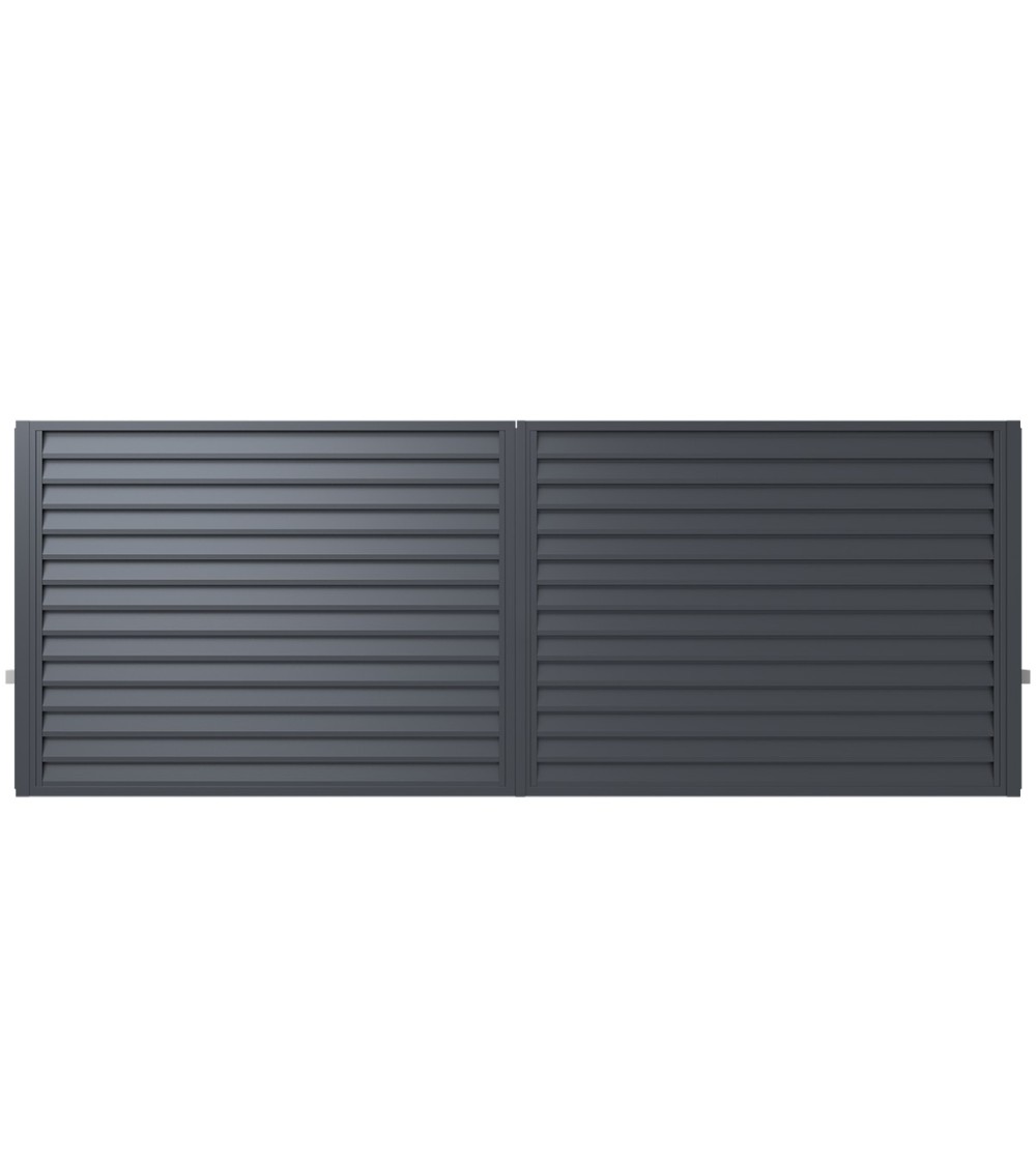 Portail IMPÉRIALE double battant 3,5 m avec motorisation intégrée