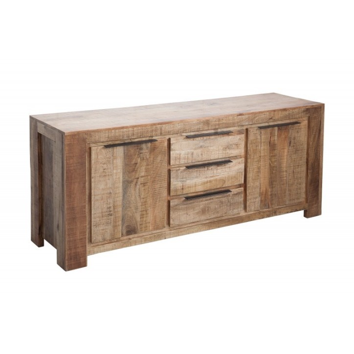 Buffet RUSTICO en bois massif de manguier