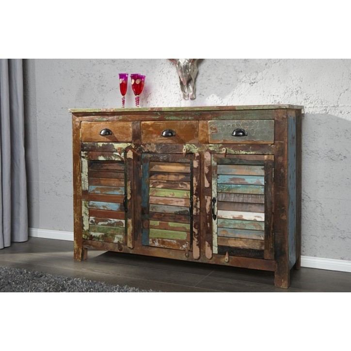 Buffet ECO en bois recyclé 125 cm