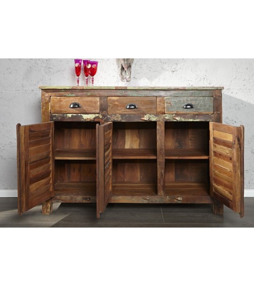 Buffet ECO en bois recyclé 125 cm