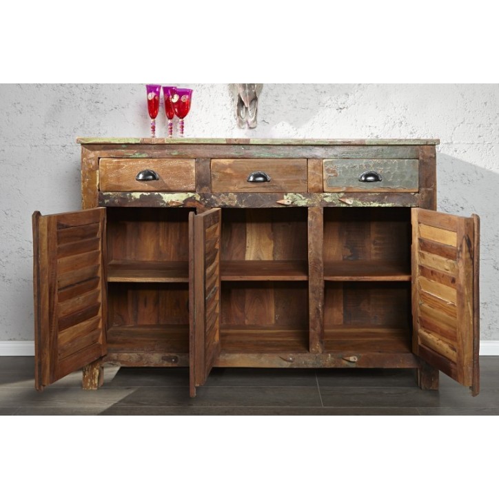 Buffet ECO en bois recyclé 125 cm