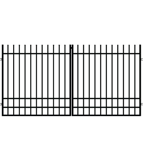 Portail NICEA double battant 4 m