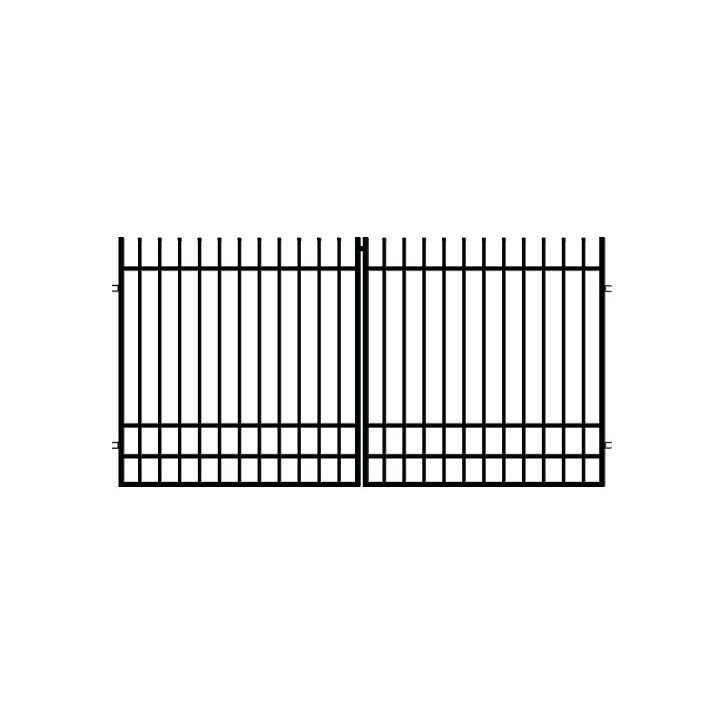 Portail NICEA double battant 4 m