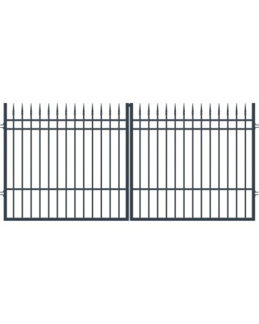 Portail PORTLAND double battant 3 m