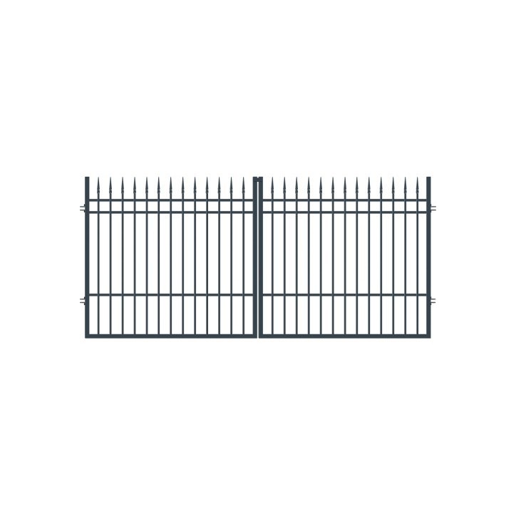 Portail PORTLAND double battant 3 m