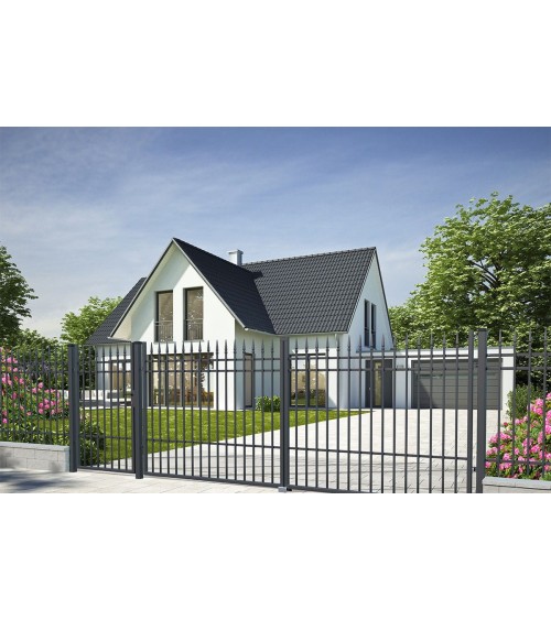 Portail PORTLAND double battant 3 m