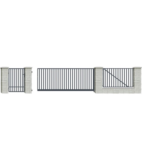 Portail SALVADOR double battant 3,5 m