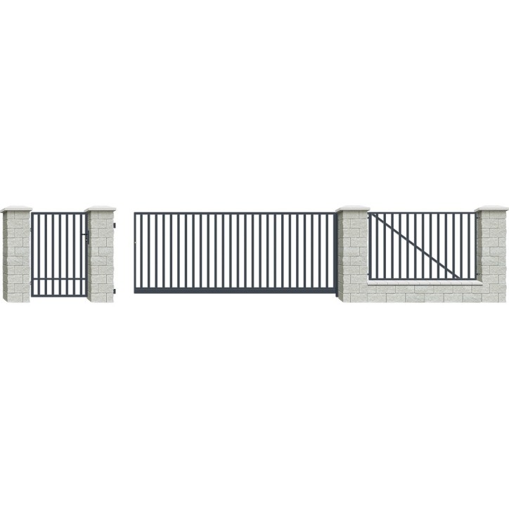 Portail SALVADOR double battant 3 m