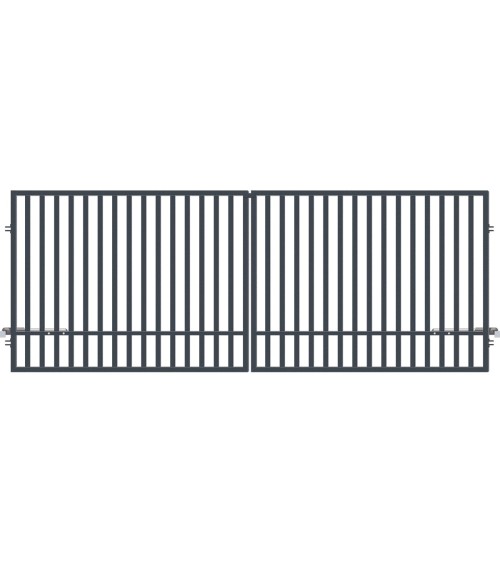 Portail SALVADOR double battant 3,5 m avec motorisation intégrée