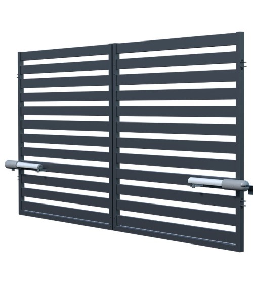 Portail SZAFIR M double battant 3 m avec motorisation intégrée
