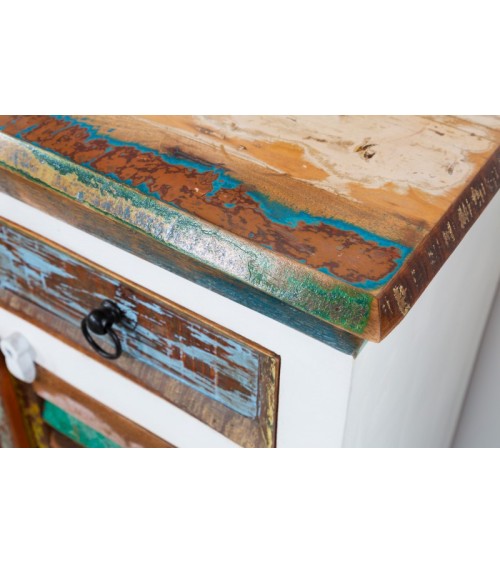 Buffet ECO II en bois recyclé et manguier 125 cm