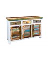 Buffet ECO II en bois recyclé et manguier 125 cm