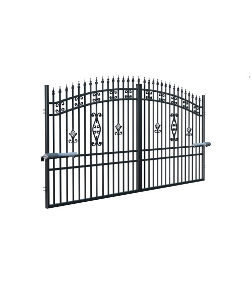 Portail ALICE double battant 3 m avec motorisation intégrée