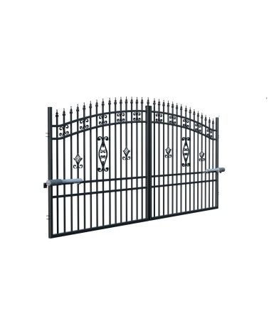 Portail ALICE double battant 3 m avec motorisation intégrée