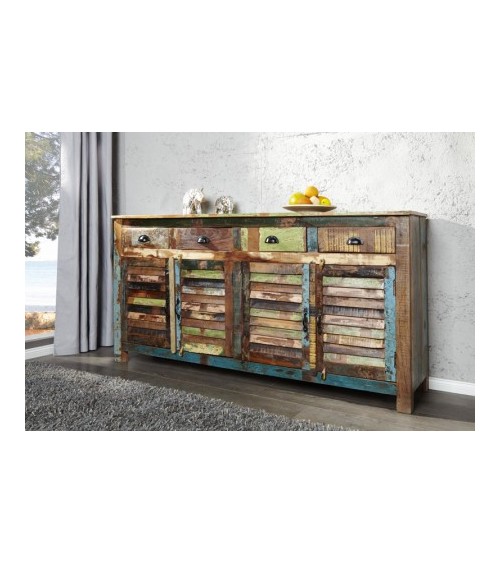 Buffet ECO en bois recyclé 160 cm